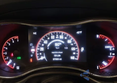 2017 Dodge Durango Gt Awd z USA, uszkodzony, nr VIN 1C4RDJDG0HC660946